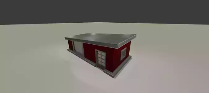 LOWPOLY HOUSE MODEL