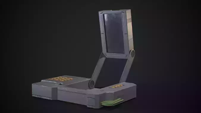 Sci-fi portable console