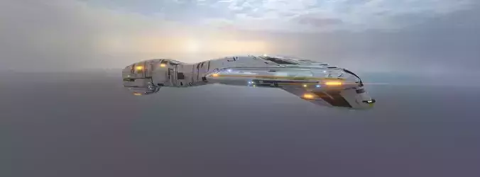 Space Destroyer 3D model