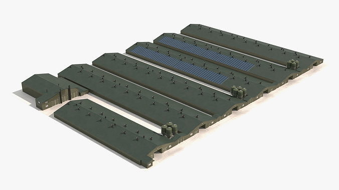 Chicken Farm 3D model 3