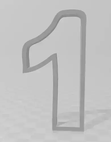 3D MODEL NUMBER 1
