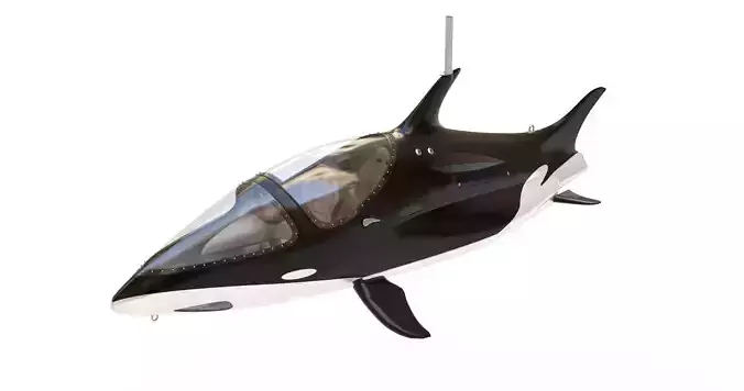 Seabreacher killer whale 3D model