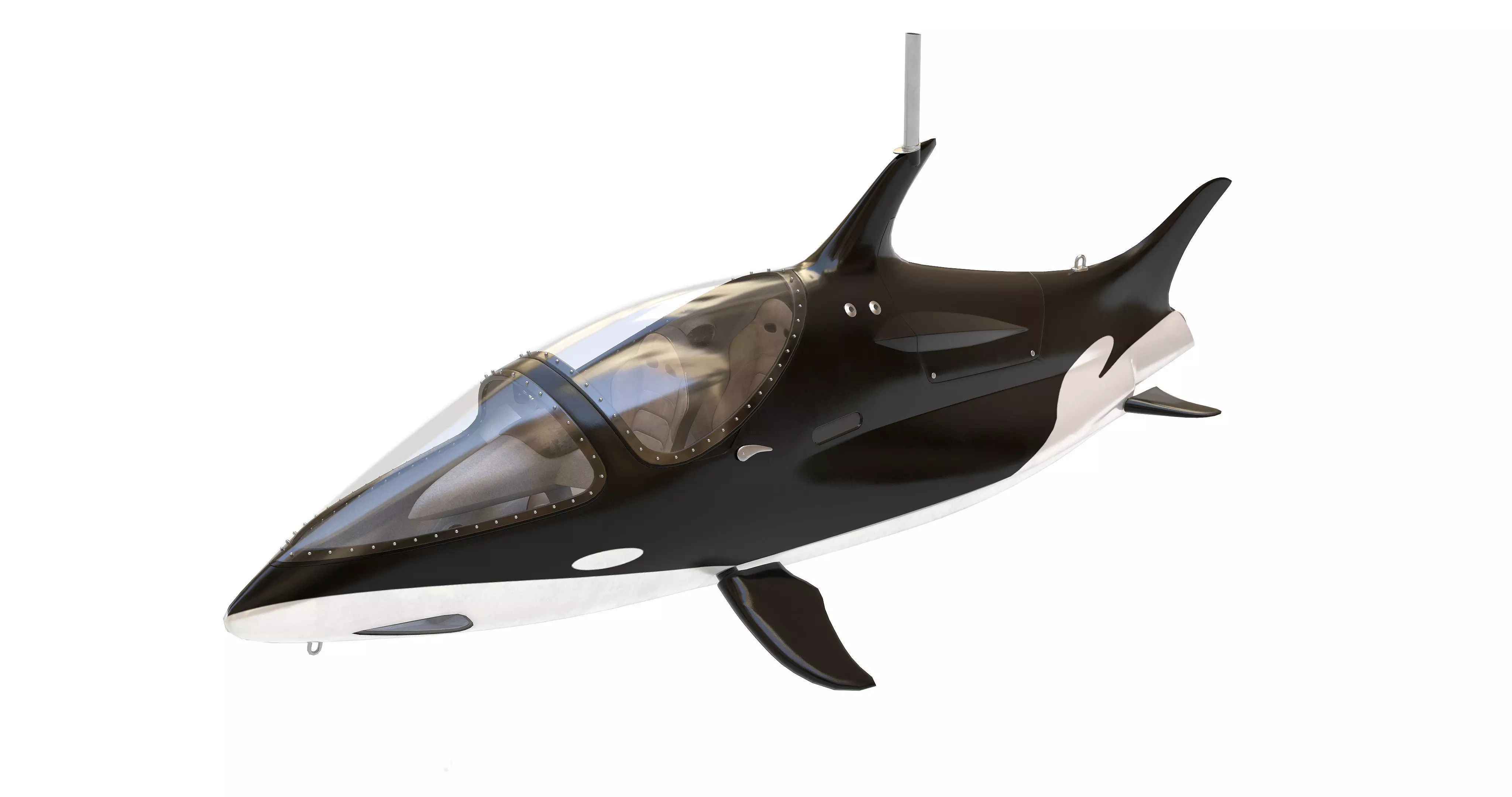 Seabreacher killer whale 3D model