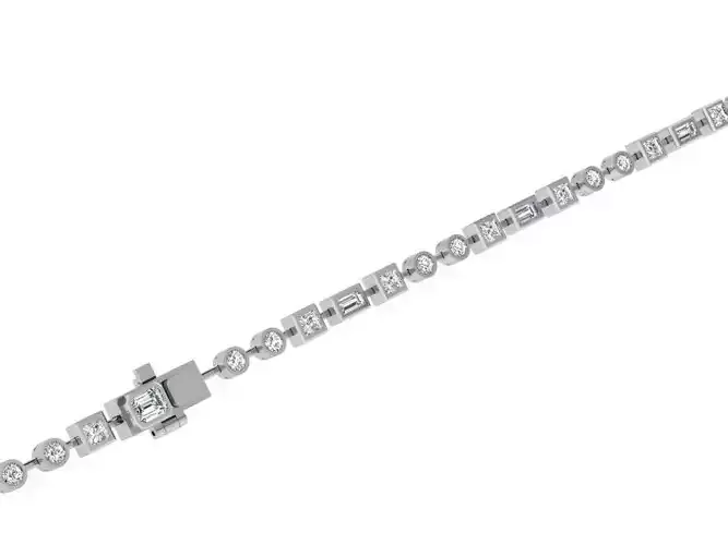 Diamond Chain Bracelet 4442