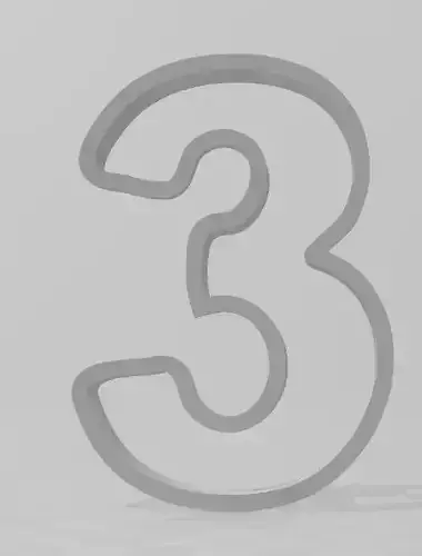 3D MODEL CUTTER NUMBER 3