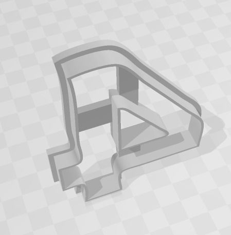 3D MODEL CUTTER NUMBER 4 3D print model_3