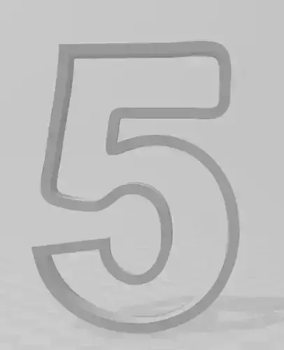 3D MODEL CUTTER NUMBER 5