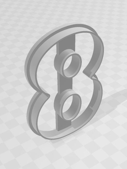 3D MODEL CUTTER NUMBER 8 3D print model_3