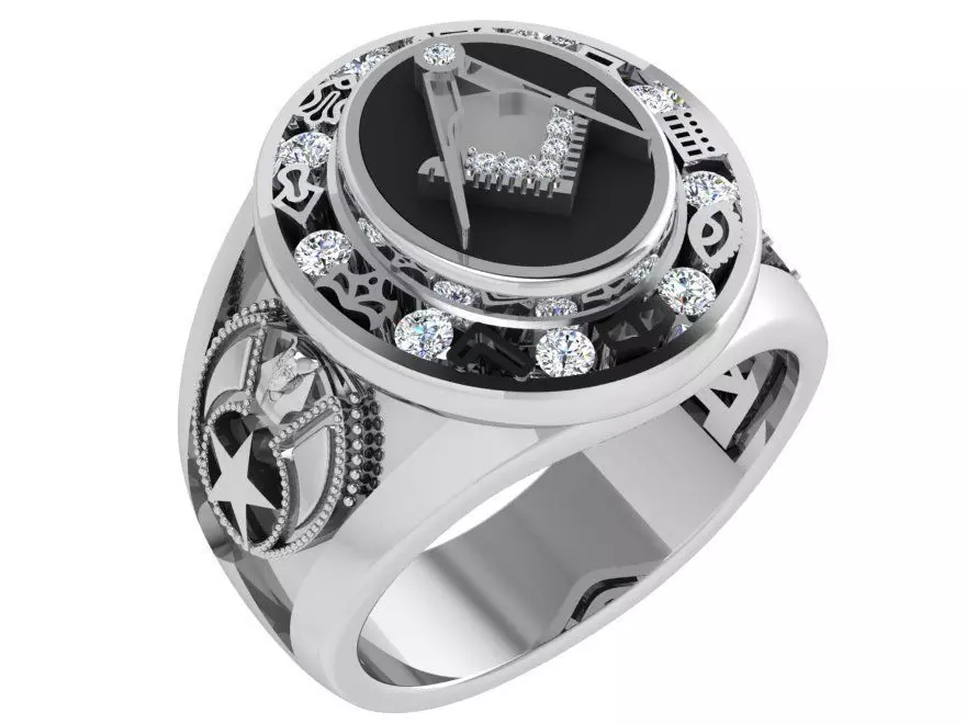 Engraving Ring 4450 3D print model