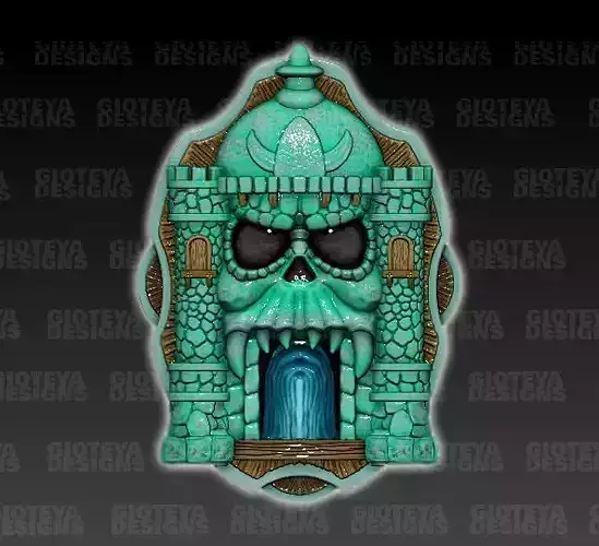 MOTU Weapons of Eternia Grayskull 3D model
