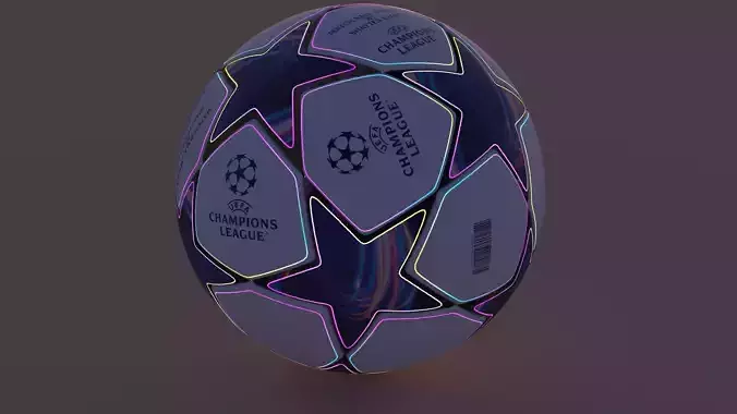 3D Champions League Lighting Ball