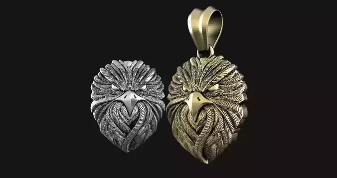 Eagle pendant 