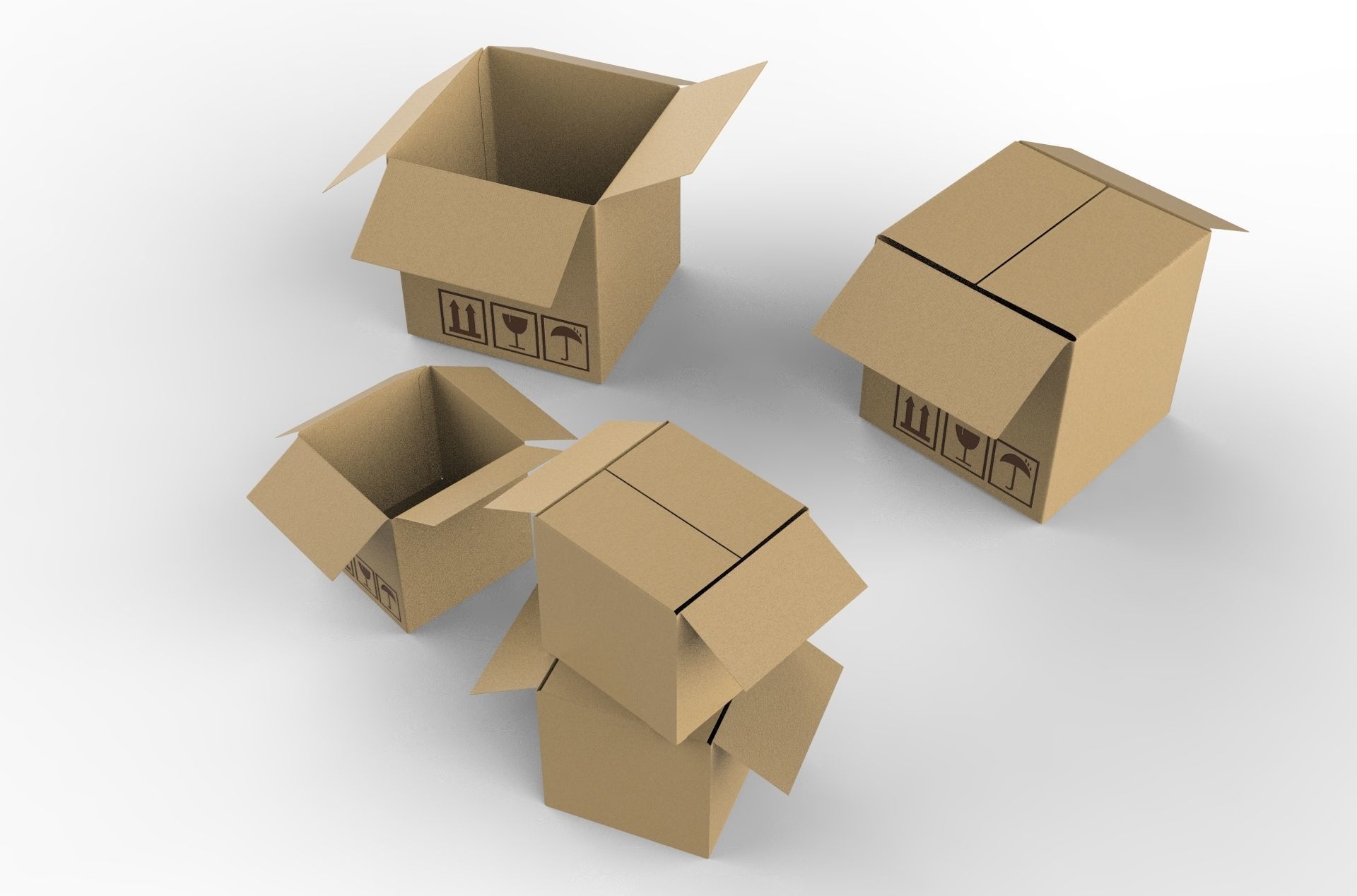 PACKGAGE BOX 02 3D model_20