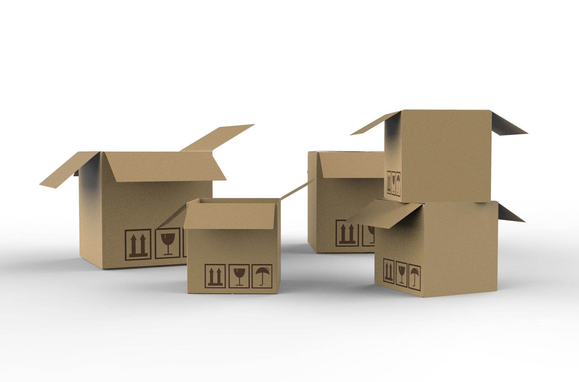 PACKGAGE BOX 02 3D model_1