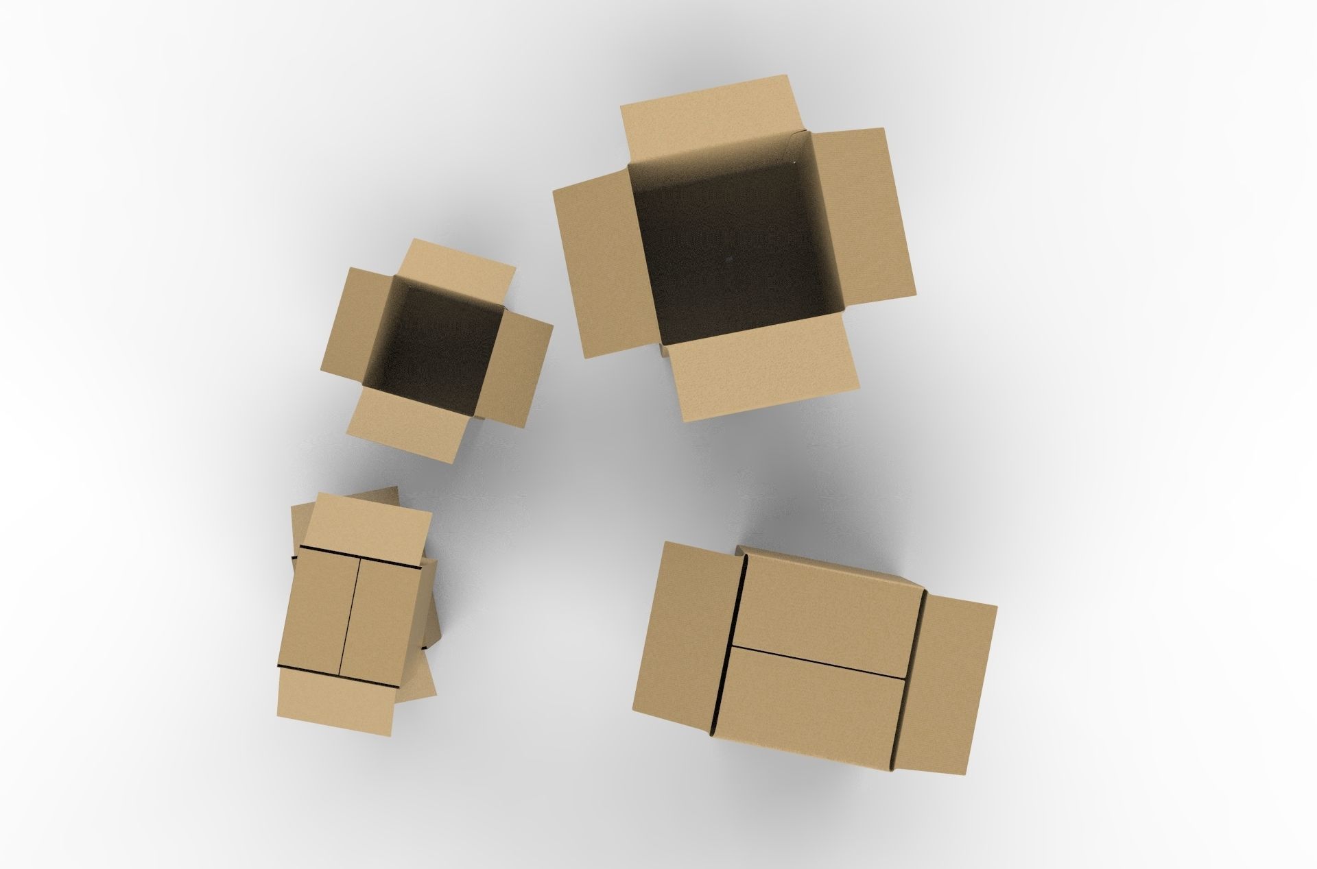 PACKGAGE BOX 02 3D model_23