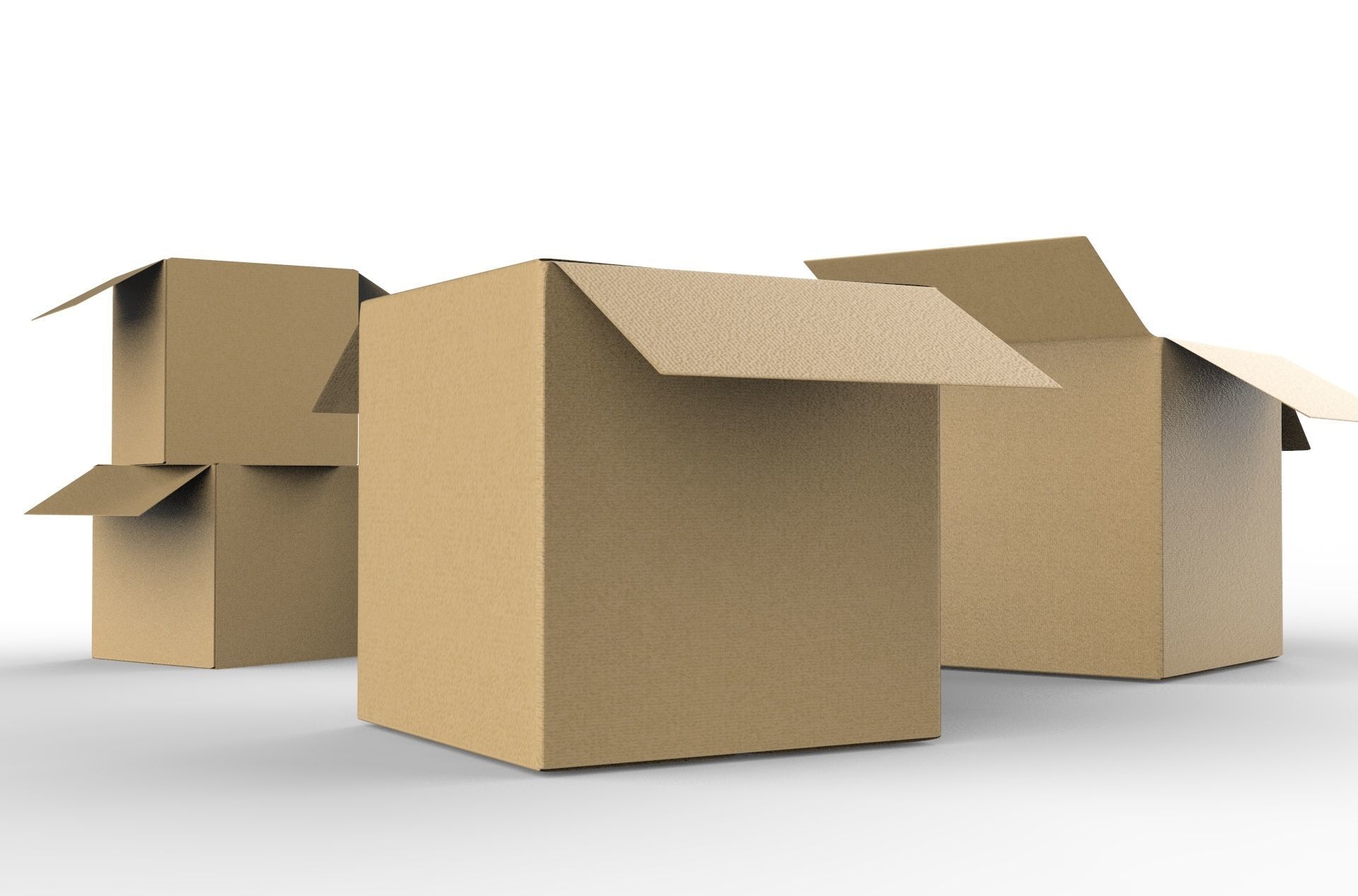 PACKGAGE BOX 02 3D model_5