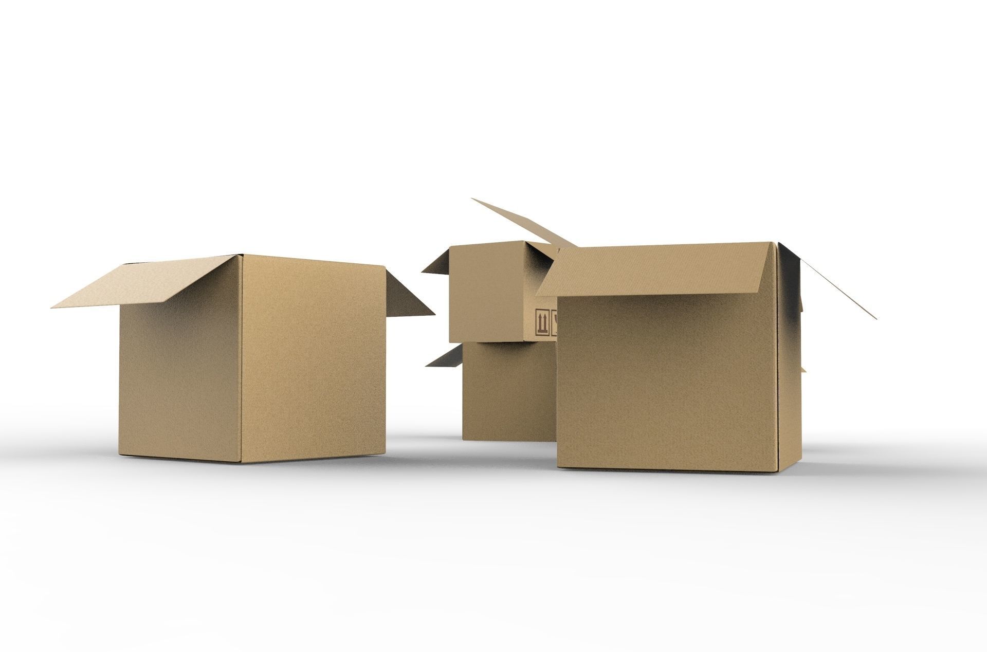 PACKGAGE BOX 02 3D model_12