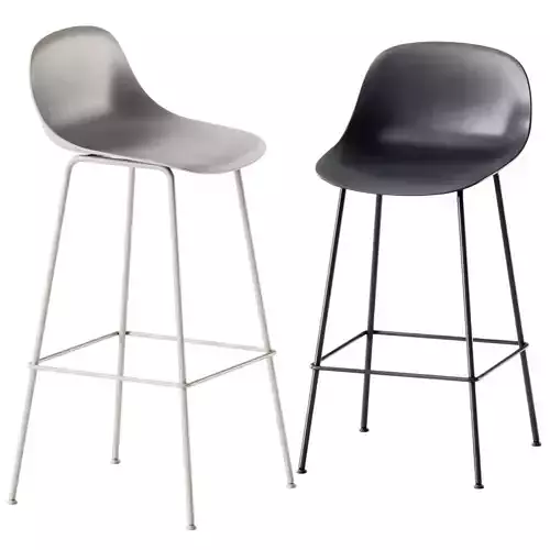 Fiber Bar Stool by Muuto