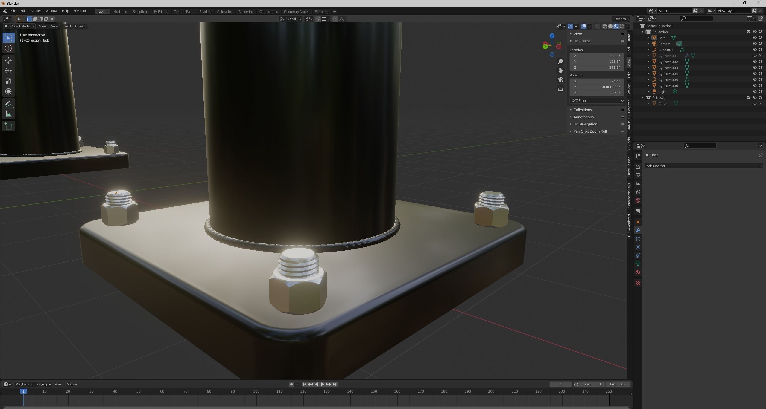 Peterrbuilt Dealership style sign  3D model_1