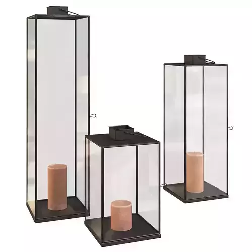 Nkuku Sia Lantern Candle Holders