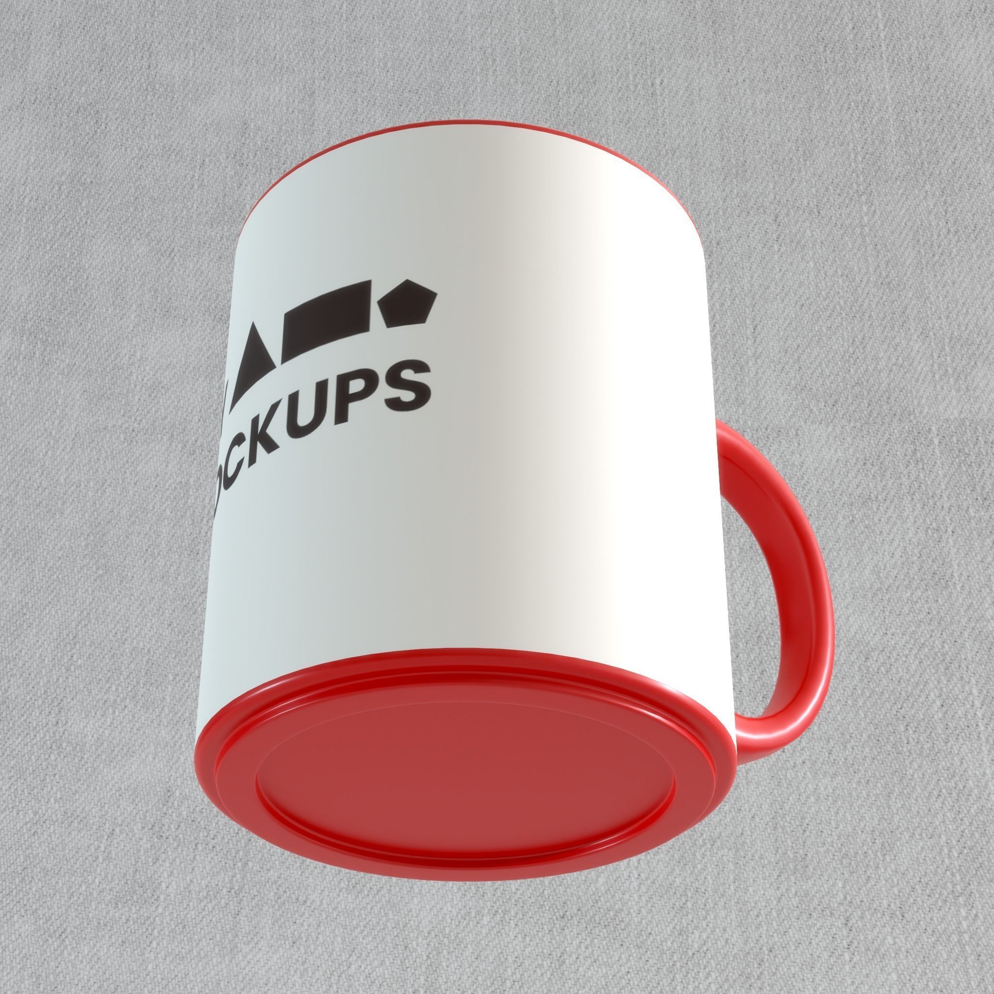 Mockup Cup Free 3D model_11