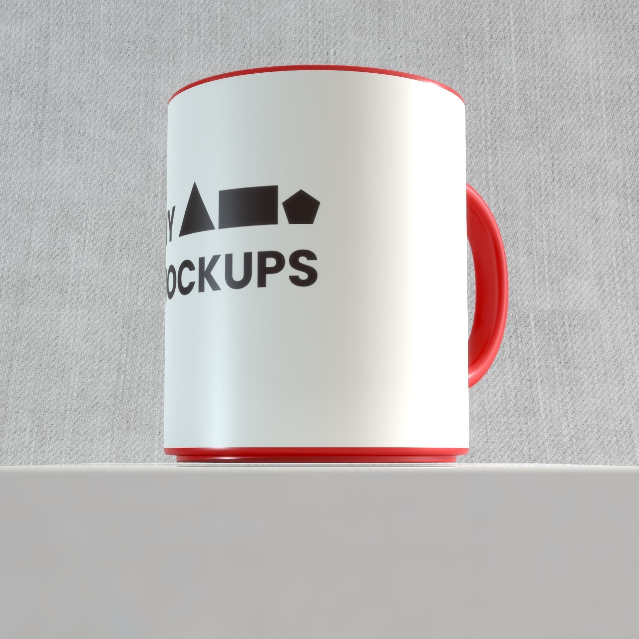 Mockup Cup Free 3D model_14