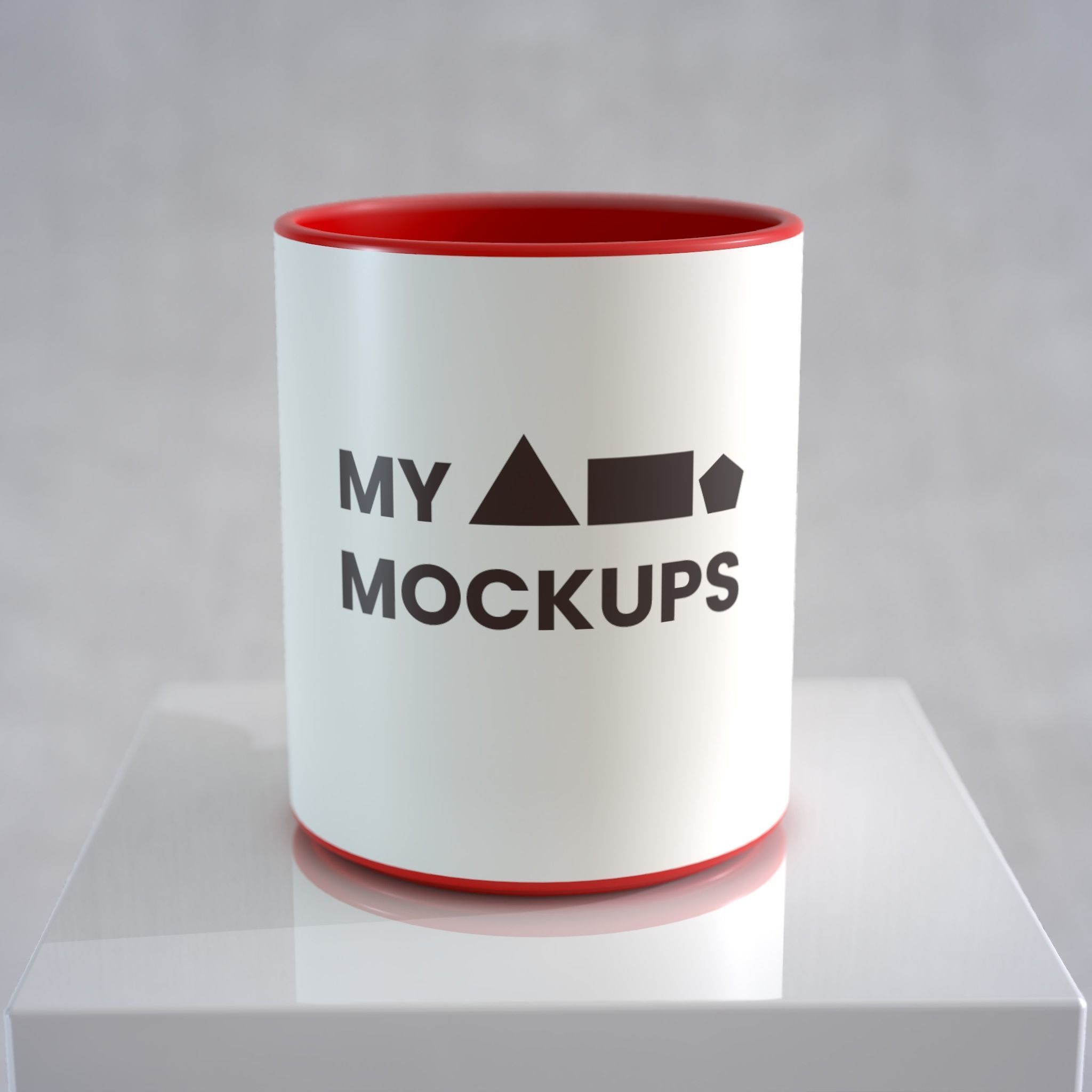 Mockup Cup Free 3D model_3