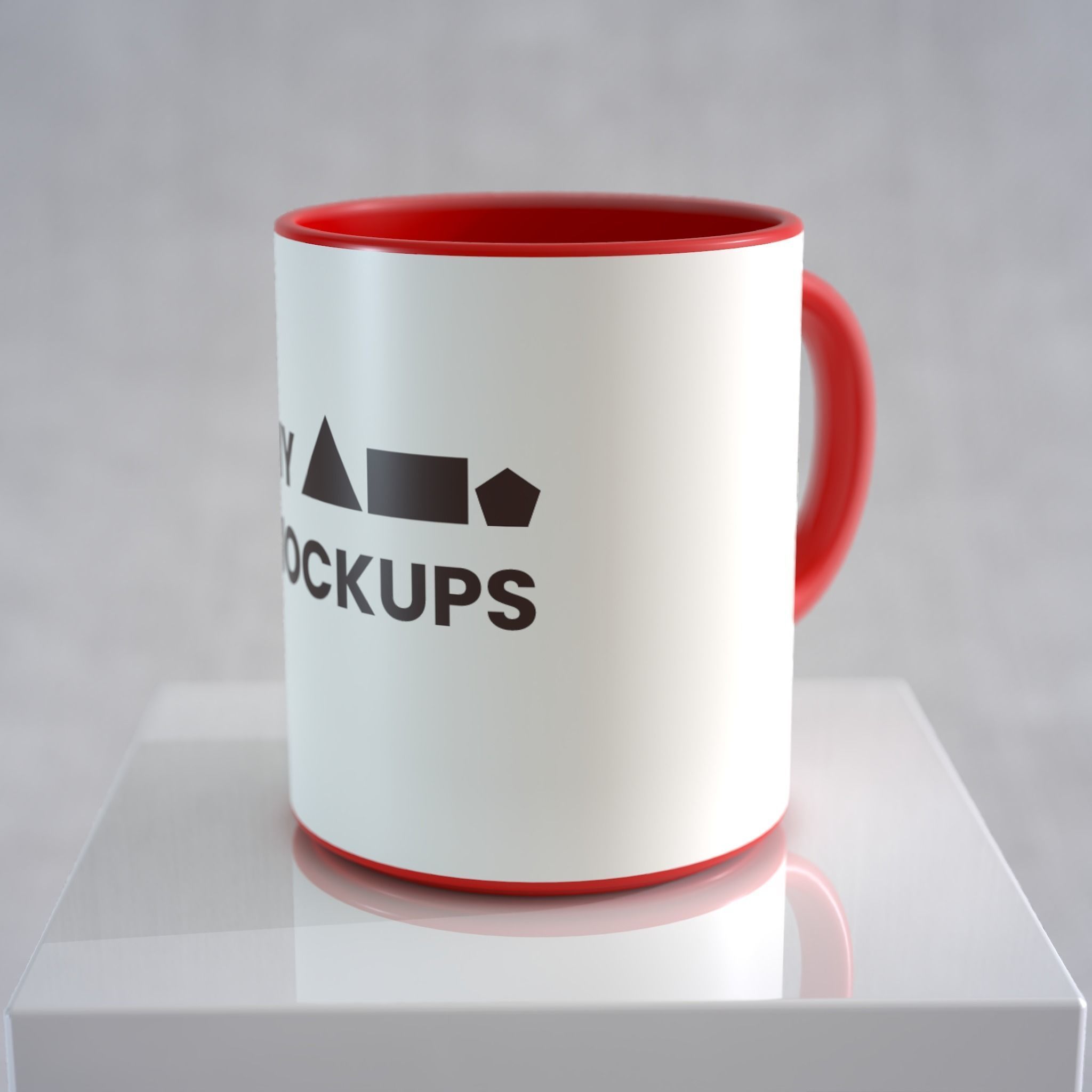 Mockup Cup Free 3D model_9