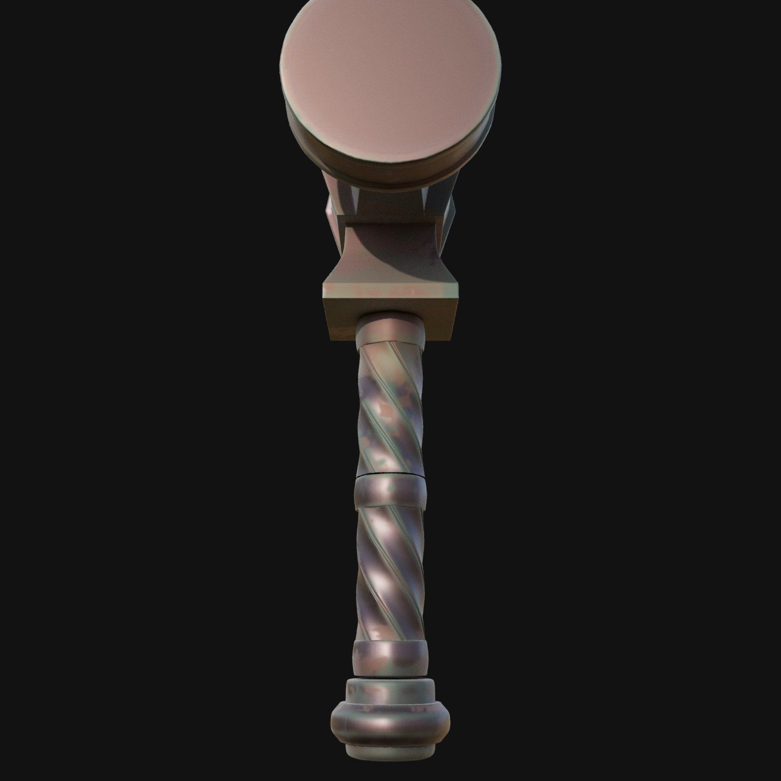 Archaeological Essential 3D Model of Excavation Hammer 3D model_5