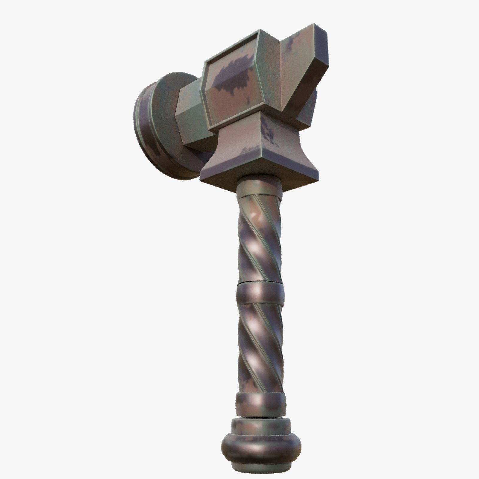 Archaeological Essential 3D Model of Excavation Hammer 3D model_6