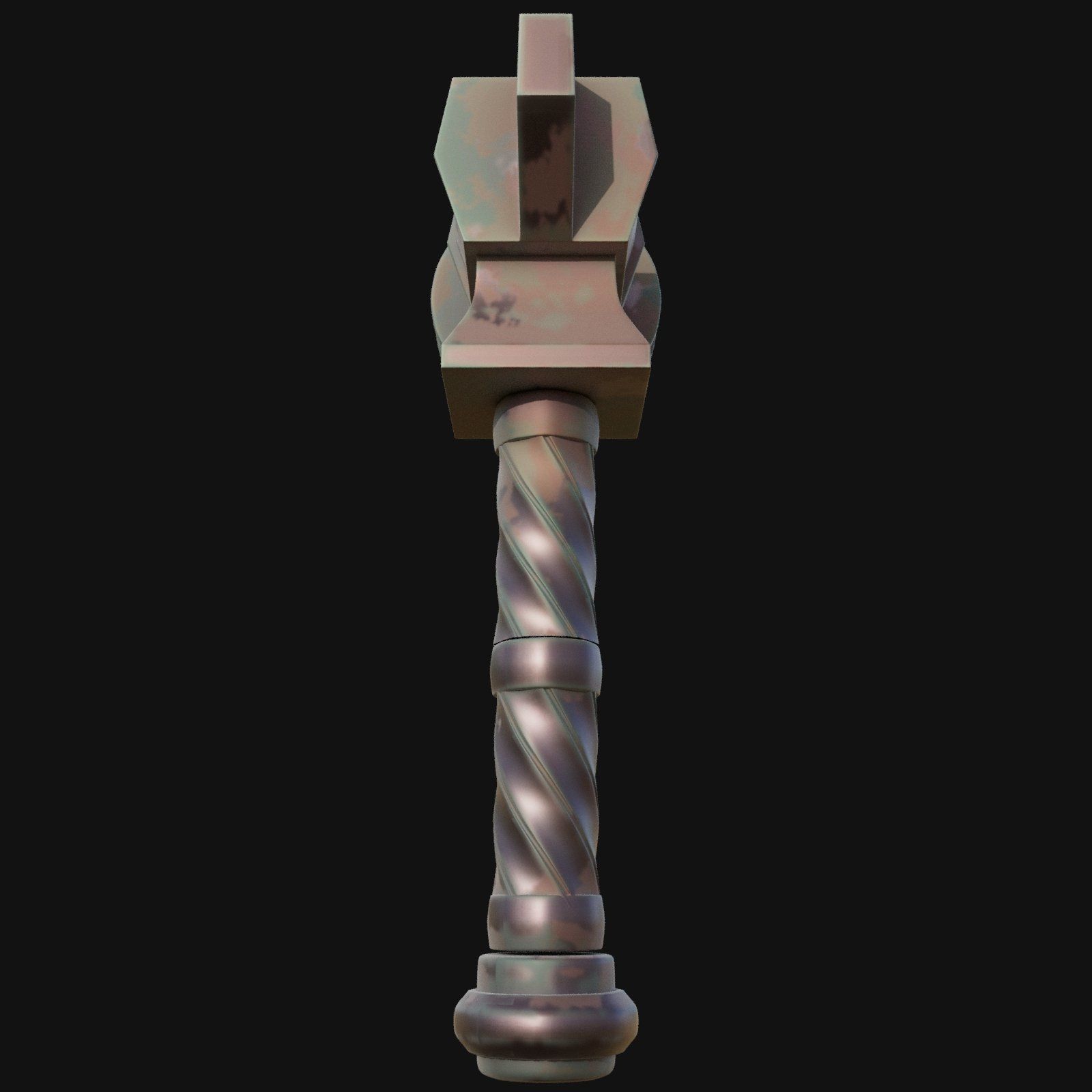 Archaeological Essential 3D Model of Excavation Hammer 3D model_9