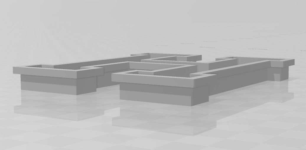 3D MODEL CUTTER LETTER H 3D print model_2