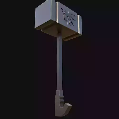 Modern Twist 3D Model of Electric Hammer