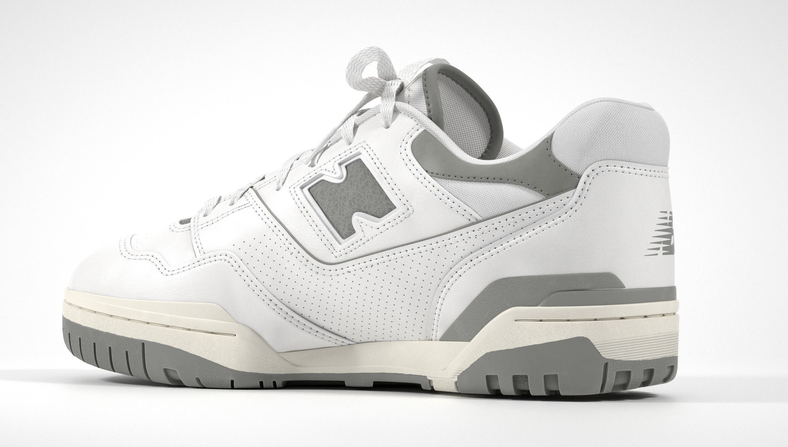 New Balance 550 Aime Leon Dore Grey Shoe 3D model_21