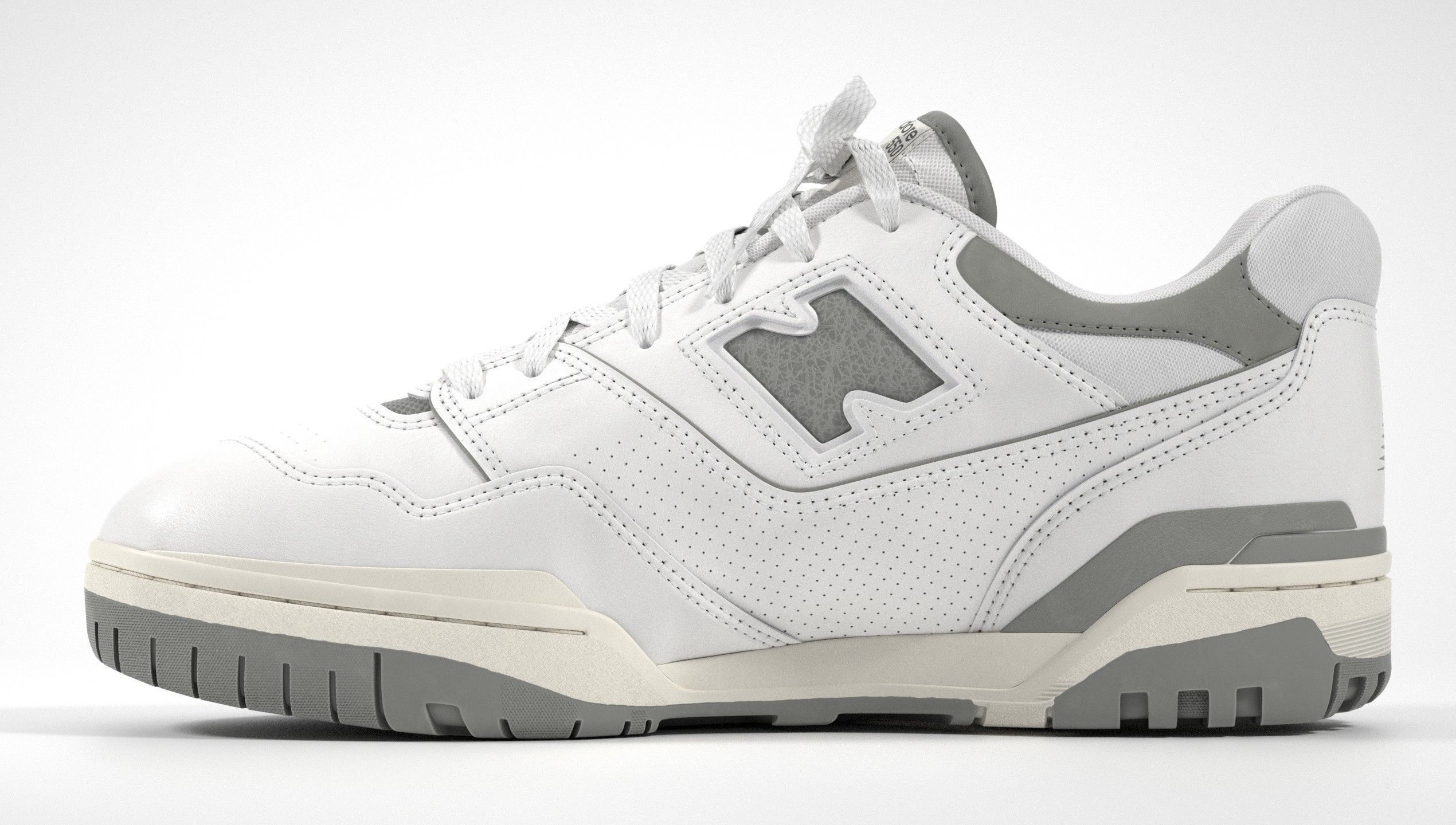 New Balance 550 Aime Leon Dore Grey Shoe 3D model_22