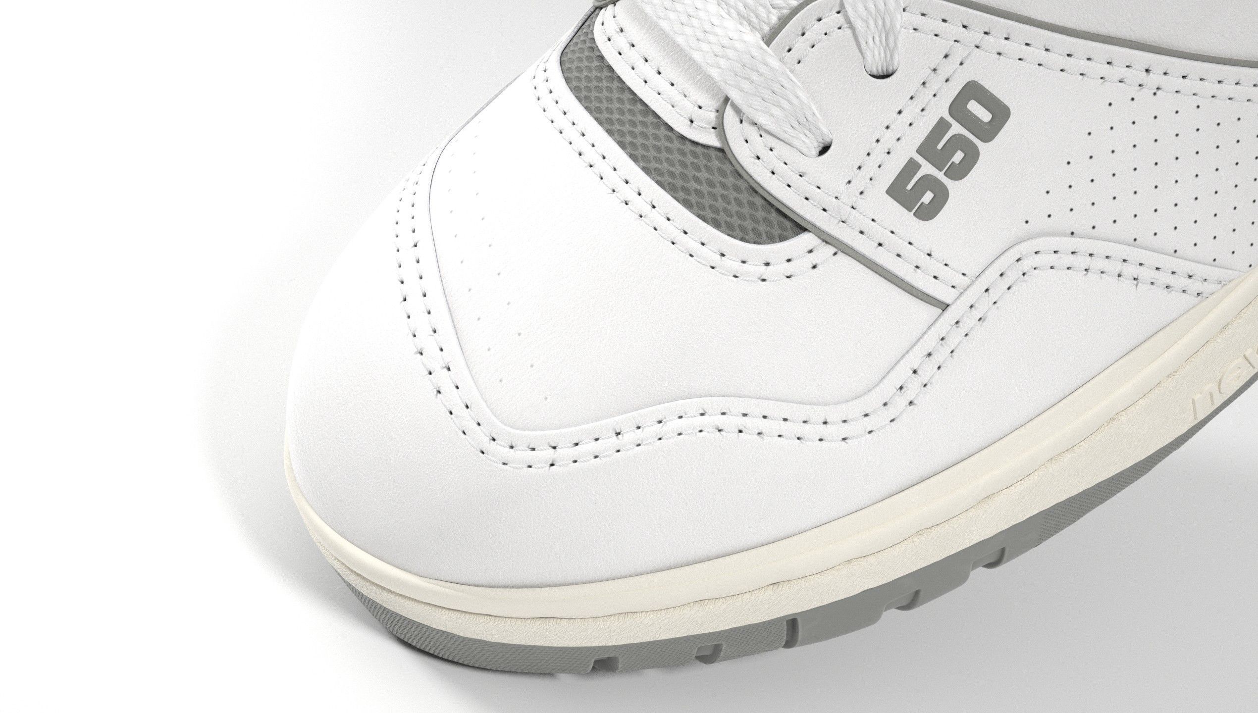 New Balance 550 Aime Leon Dore Grey Shoe 3D model_23