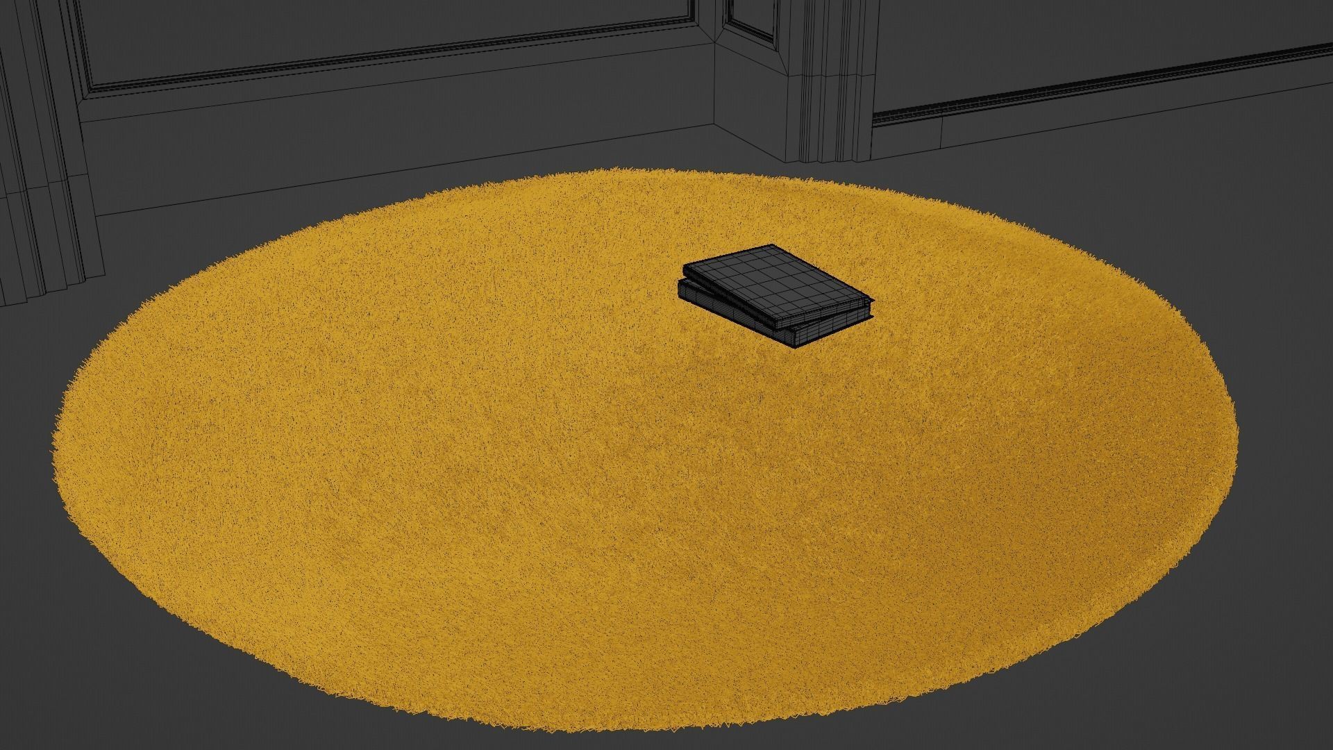 Two Modern Rugs 3D model_4