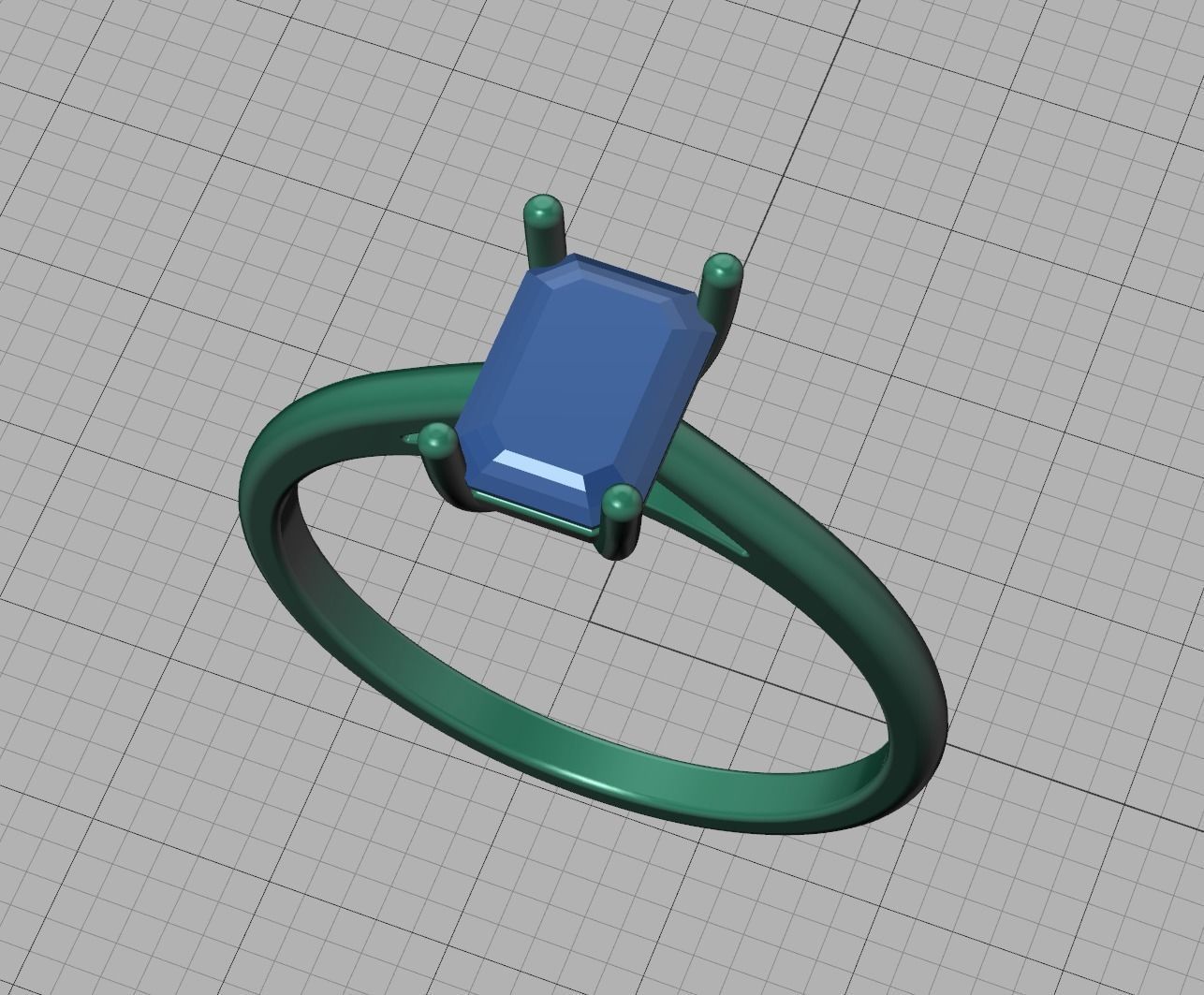 Emerald Solitaire Rings Collection 8x6 stone and 7x5 _16