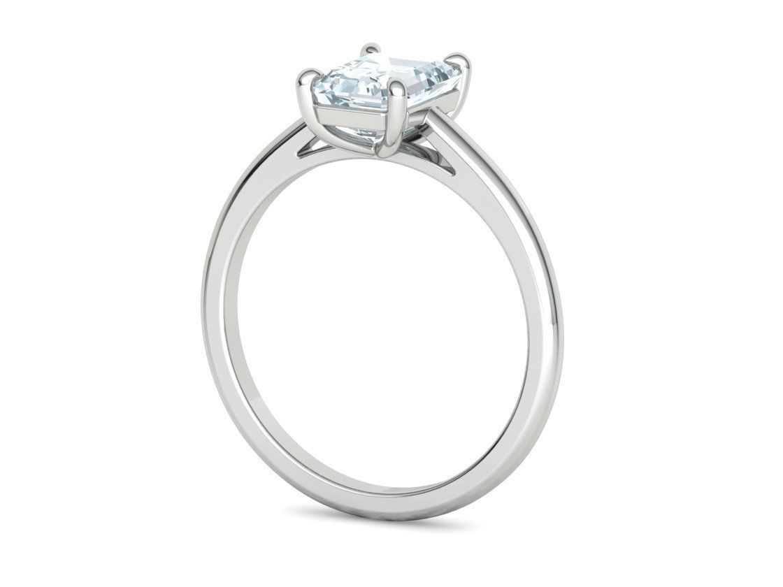 Emerald Solitaire Rings Collection 8x6 stone and 7x5 _53