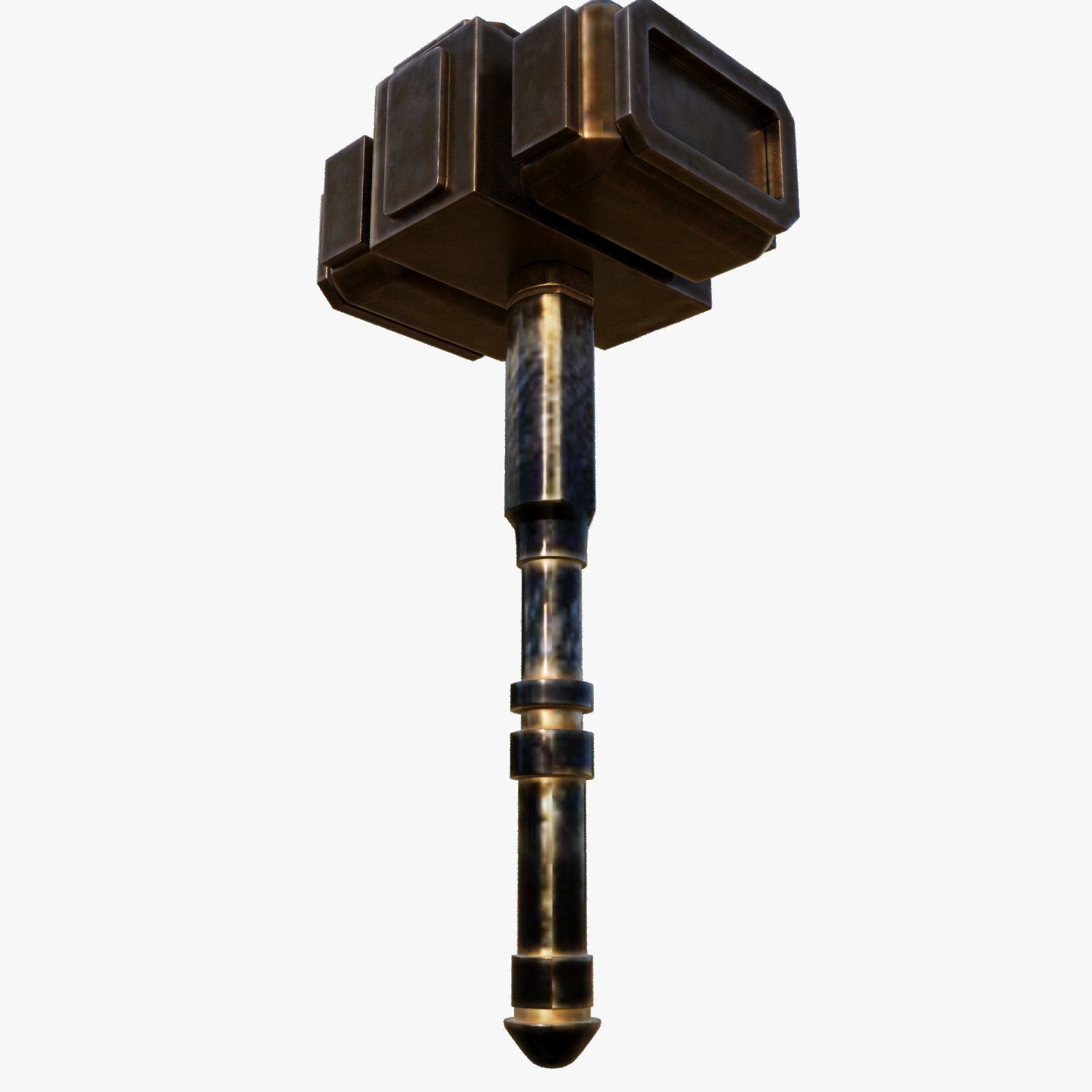 Historical Accuracy 3D Model of Viking Hammer 3D model_4