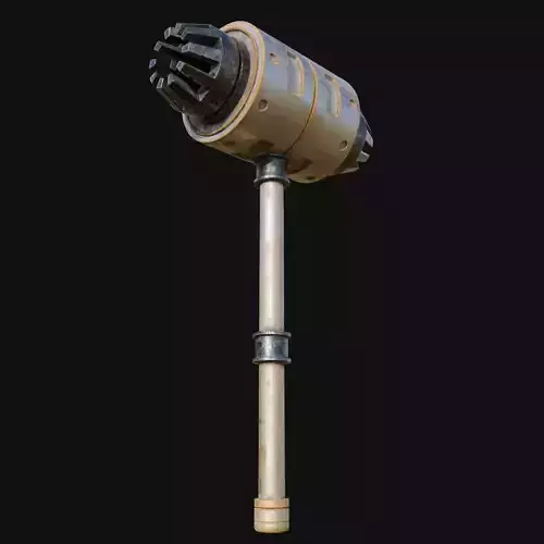 Elegant Design 3D Model of Tinners Hammer