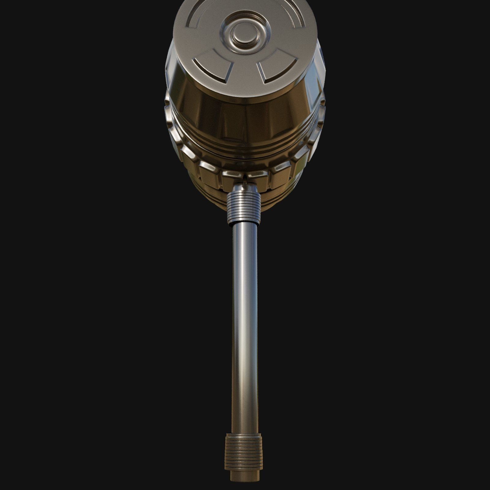 Precision Engineering 3D Model of Engineers Hammer 3D model_4