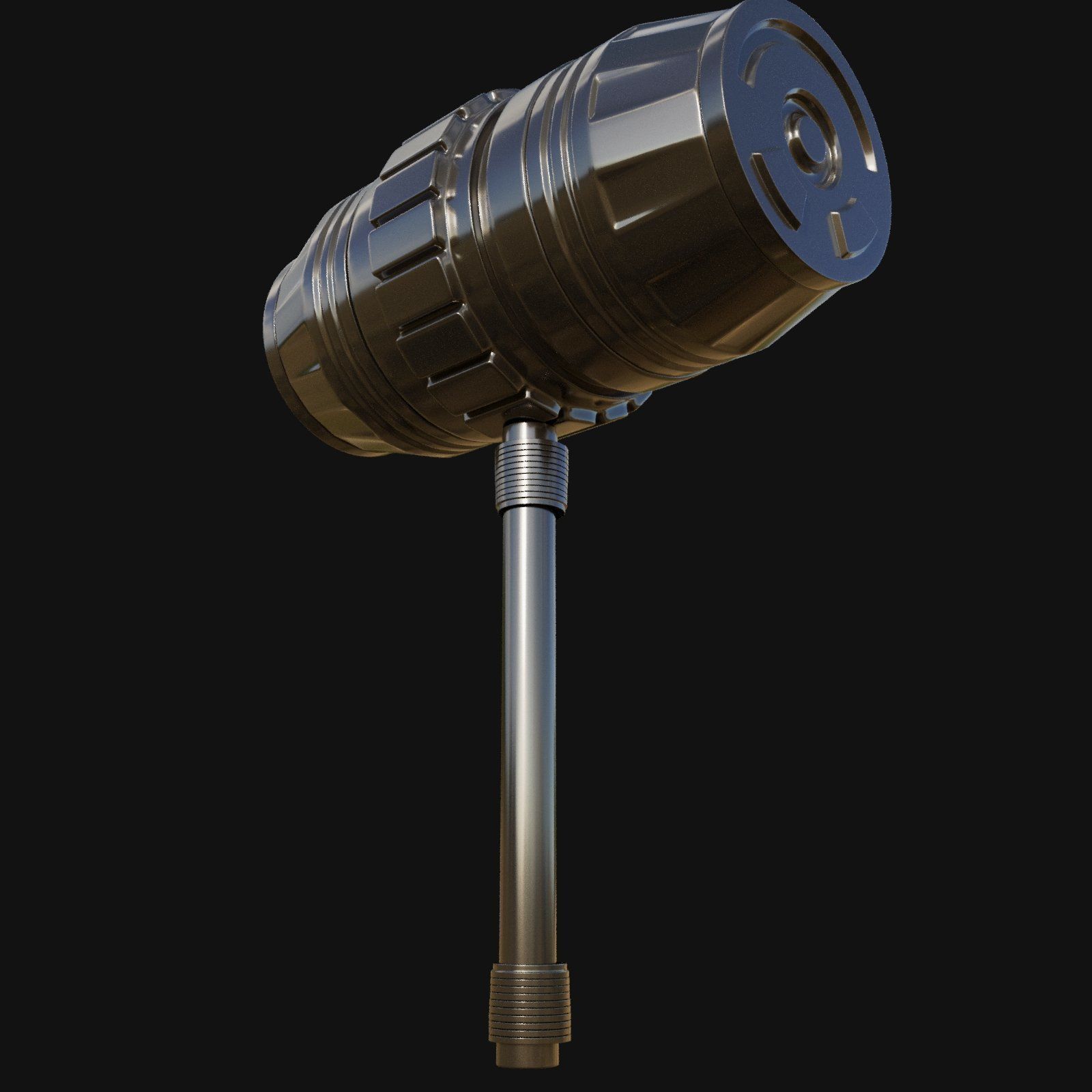 Precision Engineering 3D Model of Engineers Hammer 3D model_9