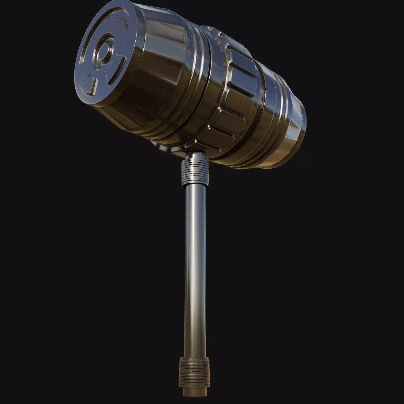 Precision Engineering 3D Model of Engineers Hammer 3D model_0