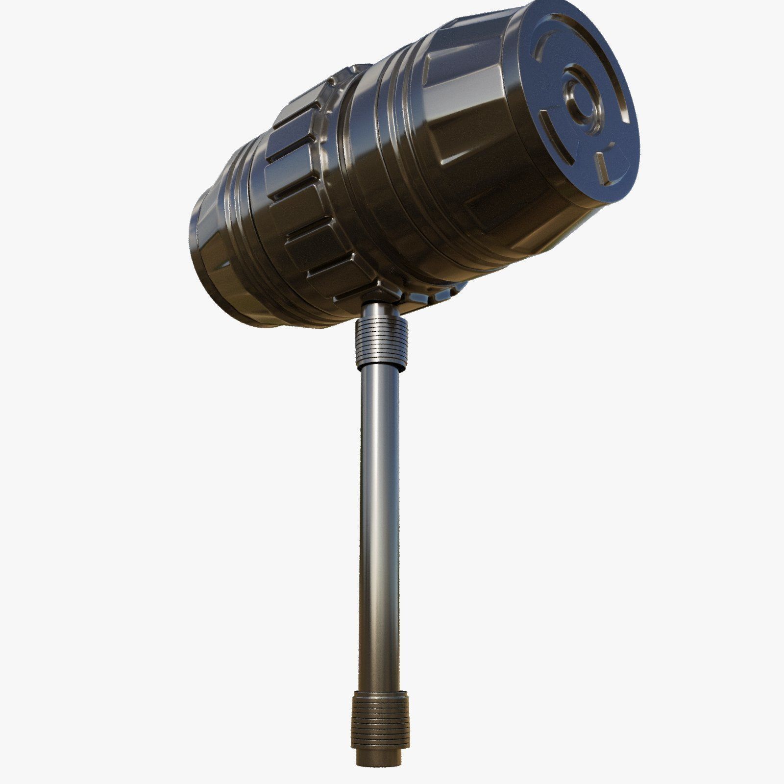 Precision Engineering 3D Model of Engineers Hammer 3D model_5