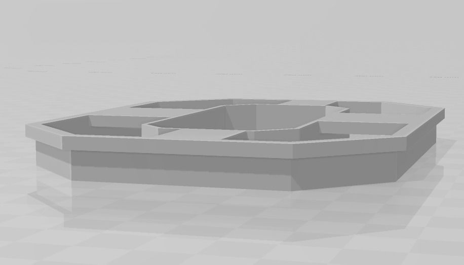 3D MODEL LETTER O 3D print model_2