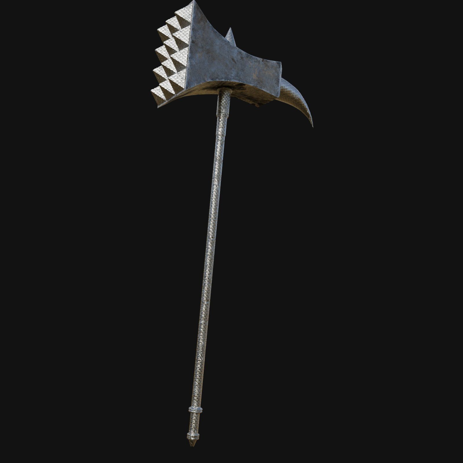 Industrial Grade Scaling Tool 3D Model of Scaling Hammer 3D model_3