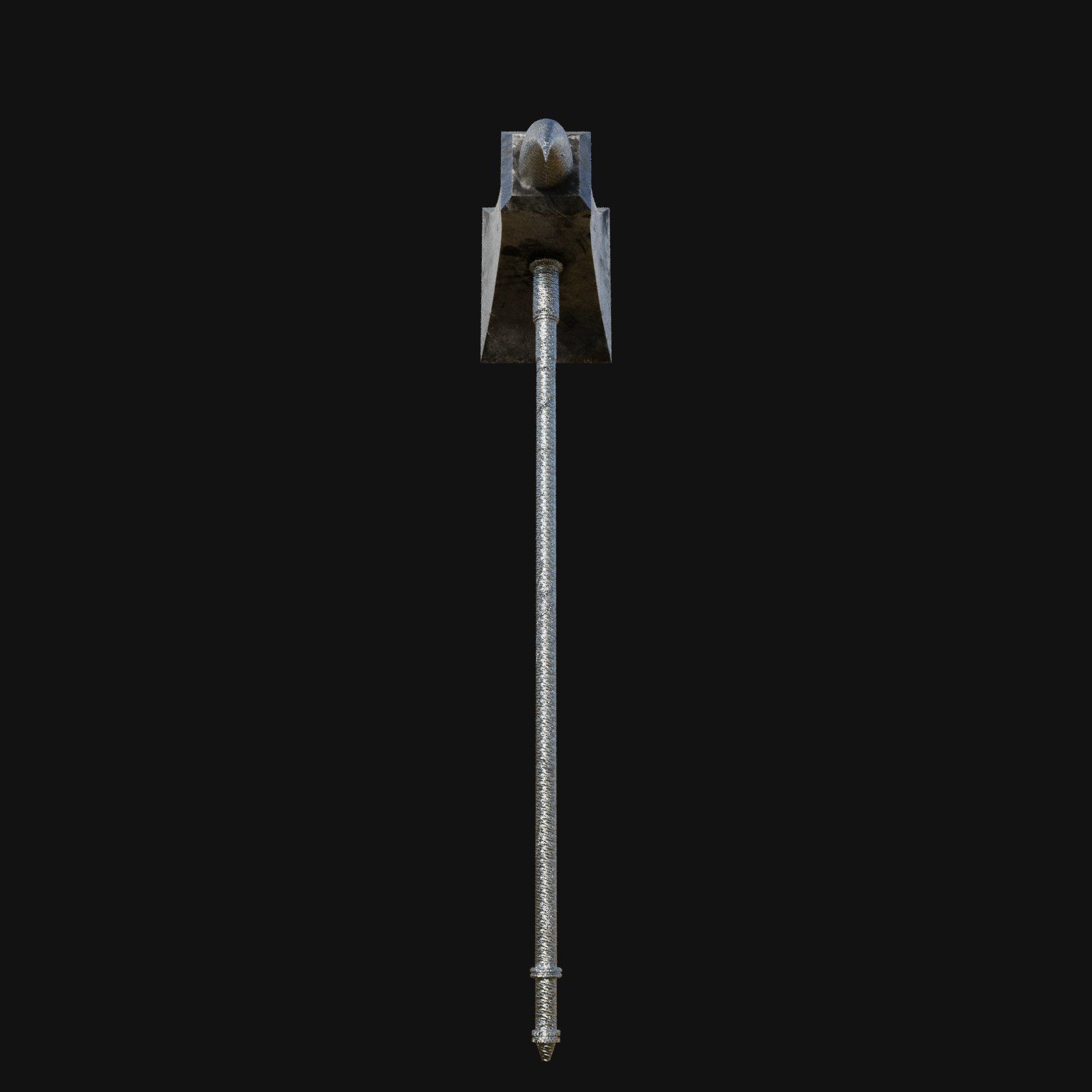 Industrial Grade Scaling Tool 3D Model of Scaling Hammer 3D model_2
