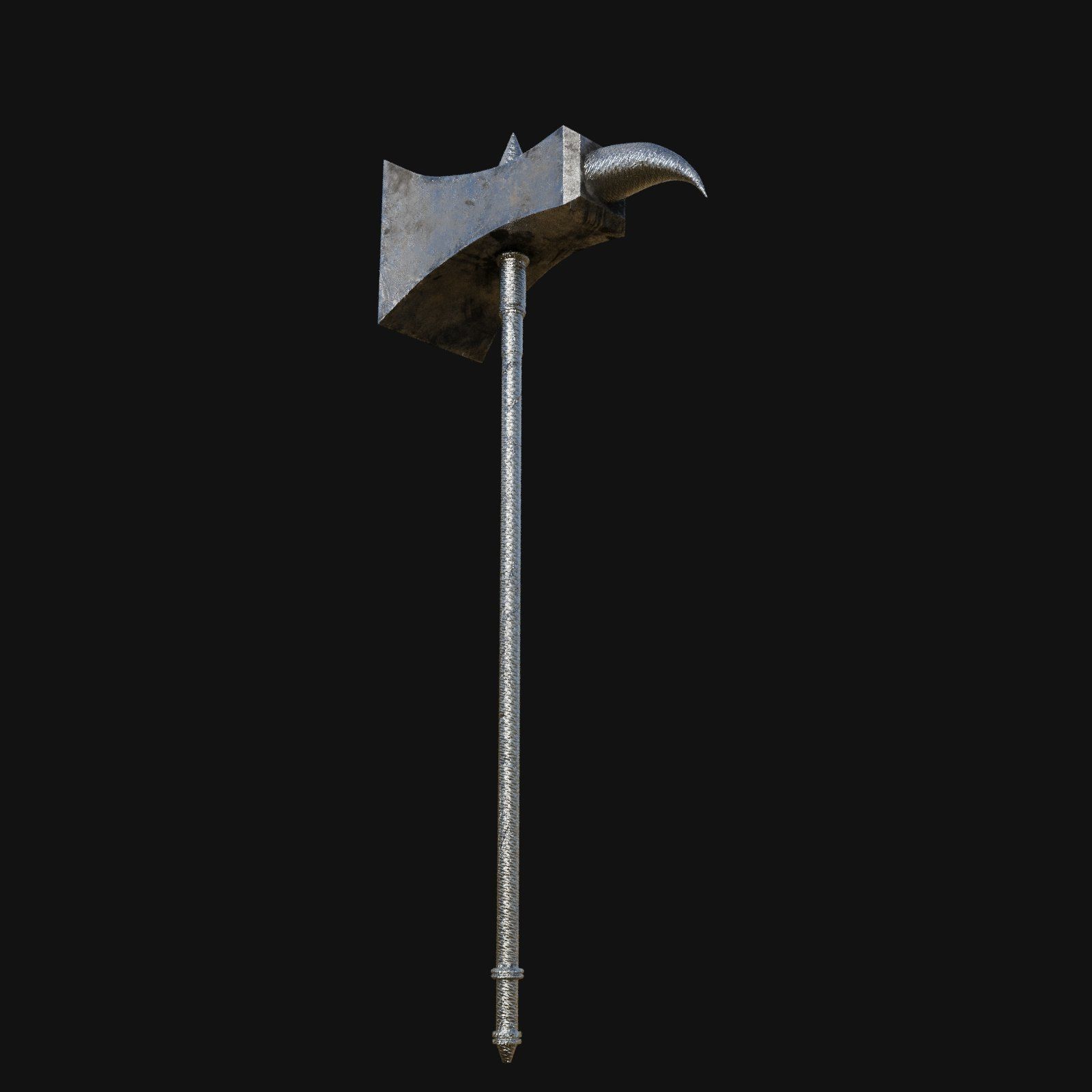 Industrial Grade Scaling Tool 3D Model of Scaling Hammer 3D model_5