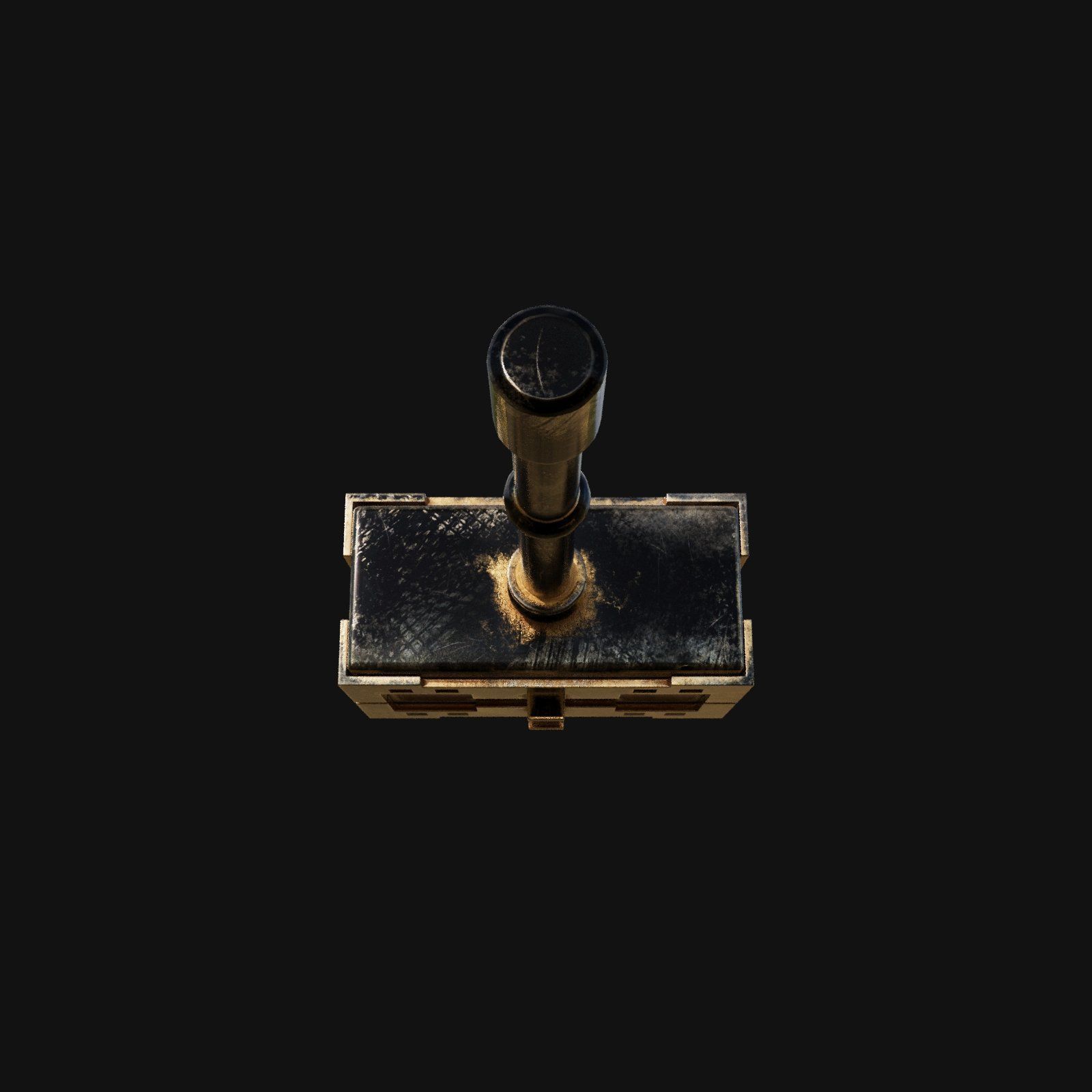 Fence Post Installation Made Easy 3D Model of Maul Hammer 3D model_8